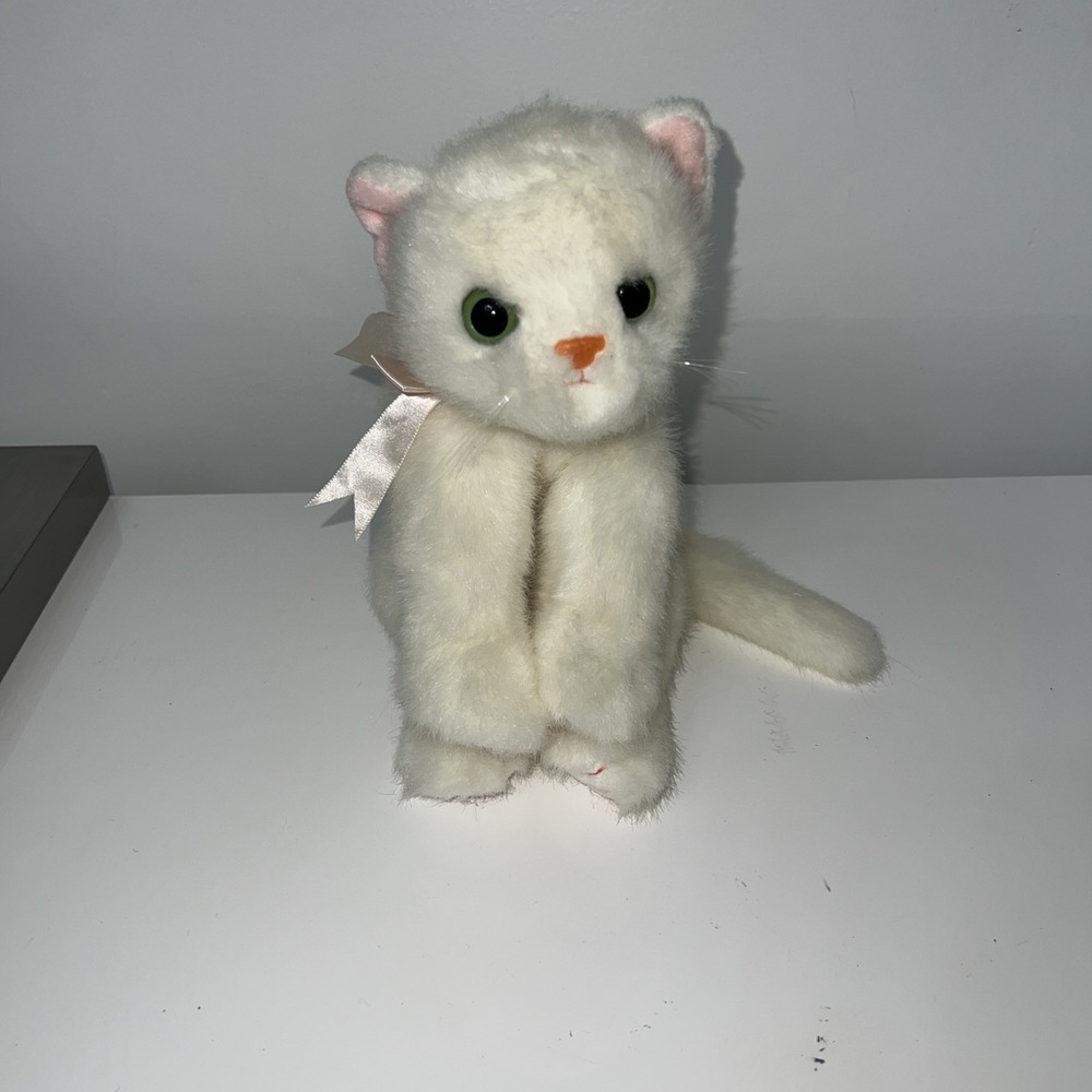 1N30/ Ty Classic Plush -‎ CRYSTAL the Cat (11 Inch) MWMTs Stuffed Animal Toy
